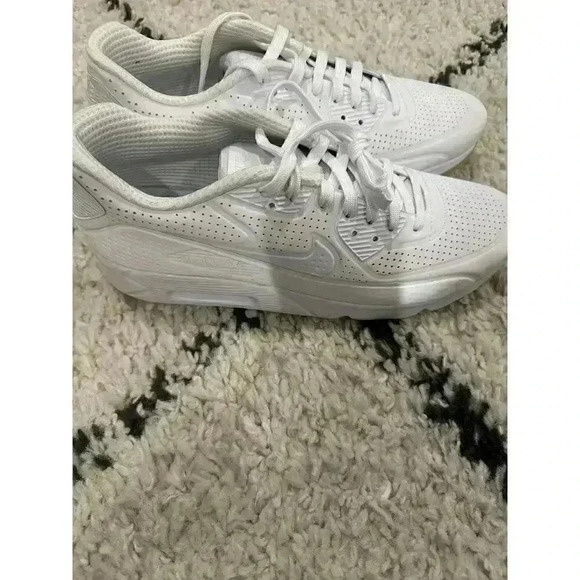 Nike Air Max 90 Men’s White Size 12 - Pristine Condition - Picture 4 of 7